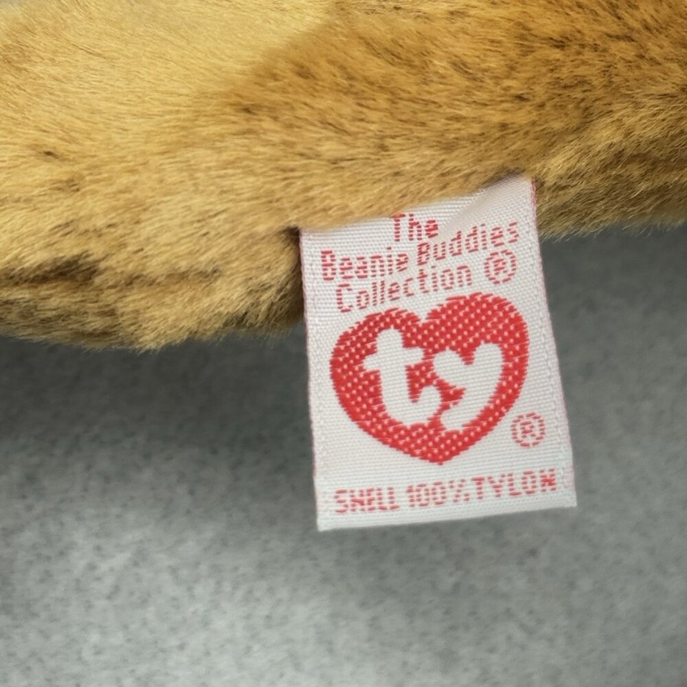 Vintage TY Beanie Buddies Humphrey Camel 1998 Brown Plush Stuffed Animal 11" - Picture 9 of 11